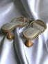 Elegant Tuscan Tan Heels - cunei